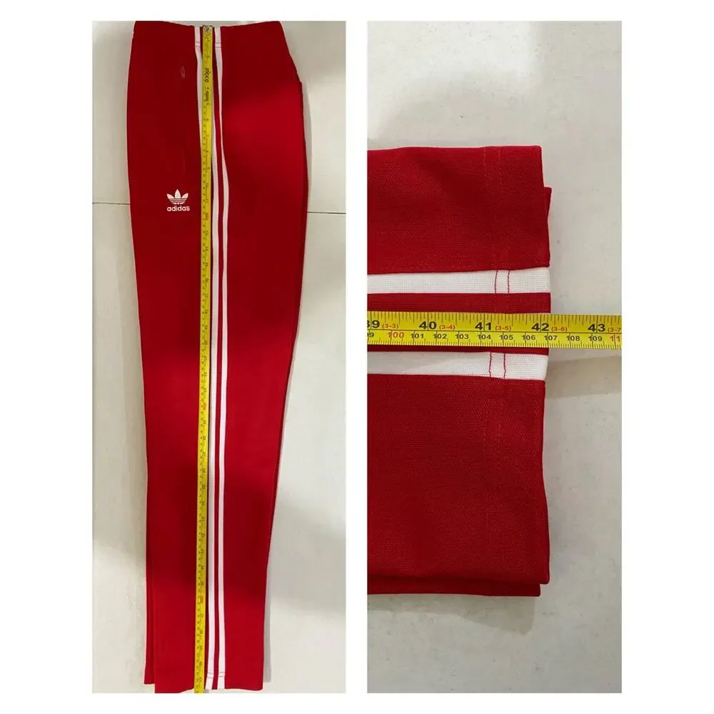 Adidas Originals Classics Beckenbauer Tracksuit Better Scarlet White Size 2XL